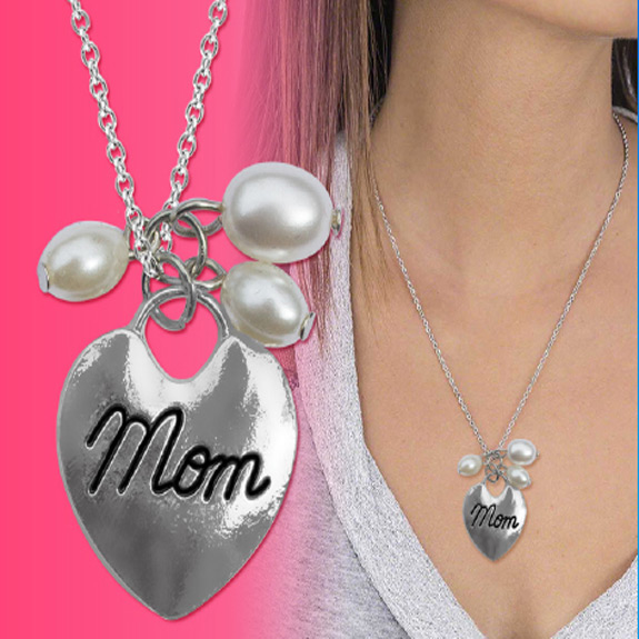 mom pearl necklace