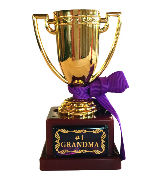 Number 1 Grandma Trophy - Grandma Gifts - Santa Shop Gifts
