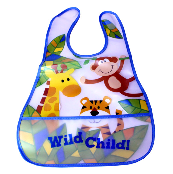 Wild Kid Pocket Baby Bib - Baby Gifts - Santa Shop Gifts
