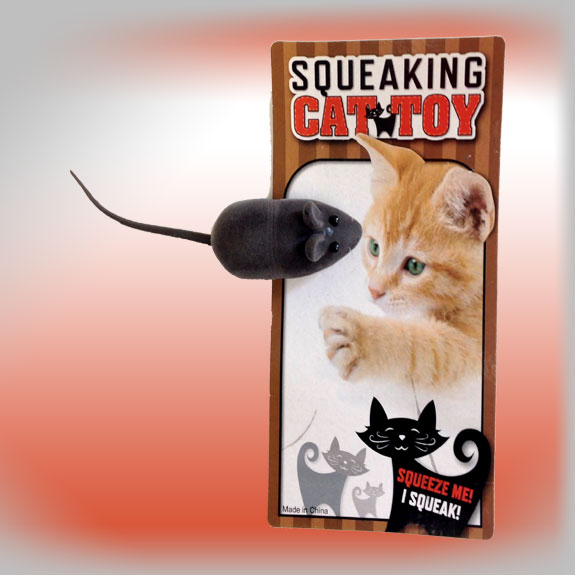 Squeaky Mouse Cat Toy - Pets Gifts - Santa Shop Gifts