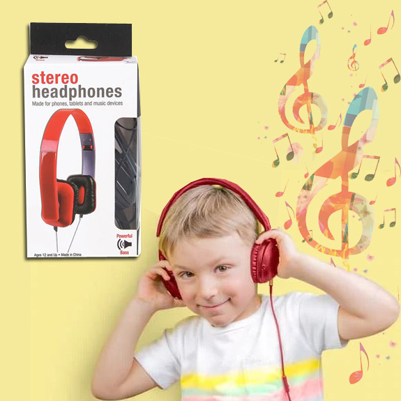 Folding Stereo Headphones - Brother Gifts - Santa Shop Gifts