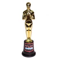 Man of The Year Trophy (9 Inches Tall) - Dad Gifts - Santa Shop Gifts