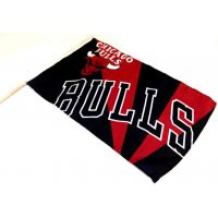 Team Flag on Stick - Bulls - Sports Team Logo Gifts - Santa Shop Gifts