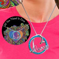 All You Need is Love Necklace - Aunt Gifts - Santa Shop Gifts