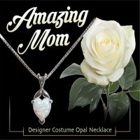 Amazing Mom Opal Necklace - Mom Gifts - Santa Shop Gifts