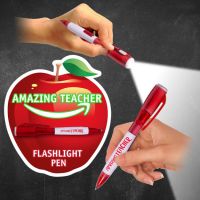Teacher Flashlight Pen - /AB - Santa Shop Gifts