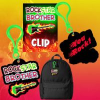 Rock Star Brother Clip - /AB - Santa Shop Gifts