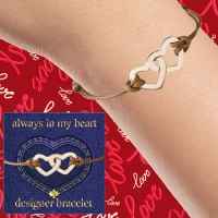 Double Heart Bracelet - Gifts For Boys & Girls - Santa Shop Gifts