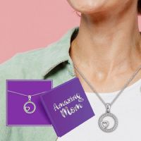 Amazing Mom Necklace - Jewelry Gifts - Santa Shop Gifts