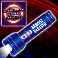 Bravest Dad Flashlight - Dad Gifts - Santa Shop Gifts