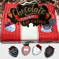 Chocolate Strawberry Lip Gloss - Gifts For Boys & Girls - Santa Shop Gifts