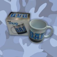 Dad Mug - Blue Camo