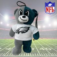 NFL 8.5'' Two-Color Plush Bear - Eagles - Sports Team Logo Gifts - Santa Shop Gifts