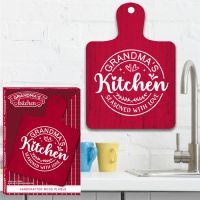Grandma's Kitchen Wood Plaque - Grandma Gifts - Santa Shop Gifts