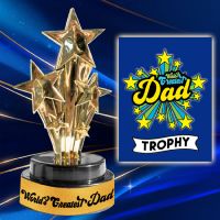 Dad Gold Trophy - Dad Gifts - Santa Shop Gifts