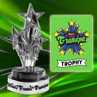 Grandpa Silver Trophy - Grandpa Gifts - Santa Shop Gifts
