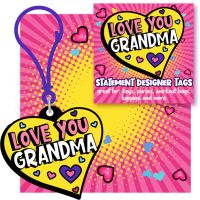 Love You Grandma Clip - Grandma Gifts - Santa Shop Gifts