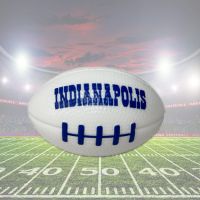 Mini Team Football - Indianapolis - Sports Team Logo Gifts - Santa Shop Gifts