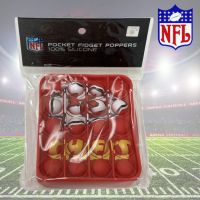 NFL Pocket Fidget Poppers - Chiefs - Sports Team Logo Gifts - Santa Shop Gifts