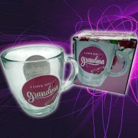 Grandma Glass Mug - Grandma Gifts - Santa Shop Gifts