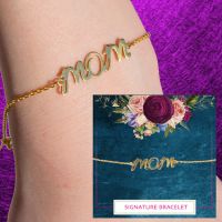 Mom Signature Bracelet - Mom Gifts - Santa Shop Gifts
