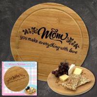 Mom Wood Snack Board - Mom Gifts - Santa Shop Gifts