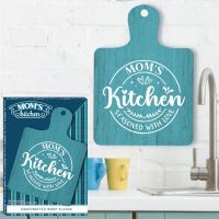 Mom's Kitchen Wood Plaque - Mom Gifts - Santa Shop Gifts