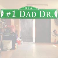 #1 Dad Drive Sign - /AB - Santa Shop Gifts