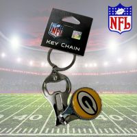 NFL 3-in-1 Keychain - Packers - Sports Team Logo Gifts - Santa Shop Gifts