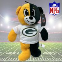 NFL 14'' Two-Color Plush Bear - Packers - Sports Team Logo Gifts - Santa Shop Gifts
