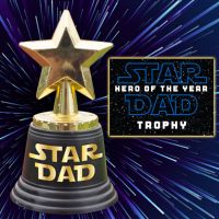 Star Dad Trophy - Dad Gifts - Santa Shop Gifts