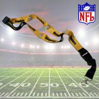 NFL Lanyard Keychain - Steelers - Sports Team Logo Gifts - Santa Shop Gifts