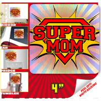 Mom Stick-On Cling - Mom Gifts - Santa Shop Gifts
