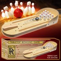 Wood Desktop Bowling Game - Dad Gifts - Santa Shop Gifts