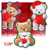 Teddy Bear Holiday Plush - Gifts For Boys & Girls - Santa Shop Gifts