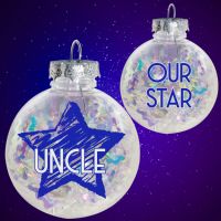 Uncle Sparkle Ornament - /AB - Santa Shop Gifts