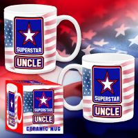 Superstar Uncle Mug - Uncle Gifts - Santa Shop Gifts