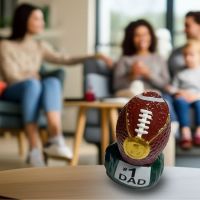 #1 Dad Football Trophy - Dad Gifts - Santa Shop Gifts