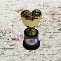 #1 Grandma Heart Trophy - Grandma Gifts - Santa Shop Gifts