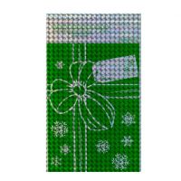 Small Plastic Holiday Gift Bags - 50 Pack