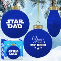 Star Dad Ornament - Dad Gifts - Santa Shop Gifts
