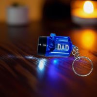 Dad Flashlight Keychain - Dad Gifts - Santa Shop Gifts