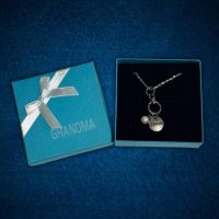 Grandma Charm Necklace Gift Set - Grandma Gifts - Santa Shop Gifts