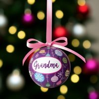 Grandma Christmas Ornament - Grandma Gifts - Santa Shop Gifts