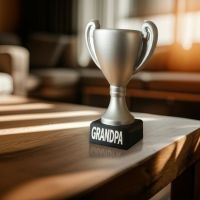 Grandpa Trophy Figure - Grandpa Gifts - Santa Shop Gifts