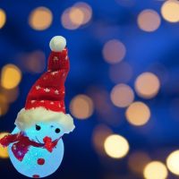 LED Color Changing Light-Up Snowman - Christmas - Holiday Gifts - Santa Shop Gifts