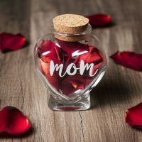 Mom Rose Petals Jar - Mom Gifts - Santa Shop Gifts