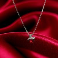 Red Heart Pendant Necklace - Jewelry Gifts - Santa Shop Gifts
