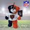 NFL 8.5'' Two-Color Plush Bear - Bears - Plush Gifts - Santa Shop Gifts