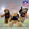 NFL 8.5'' Plush Bear Asst - Bengals - Sports Team Logo Gifts - Santa Shop Gifts